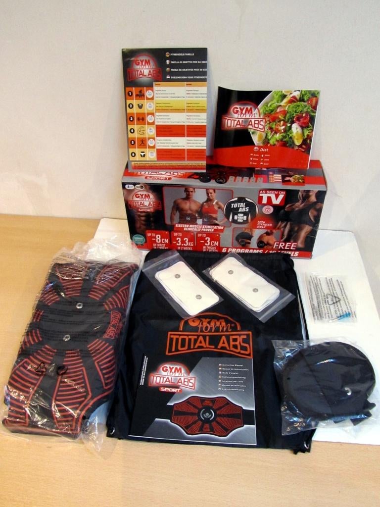 Ceinture d'électrostimulation Gym form Total ABS Sport, Enlèvement ou Envoi, Neuf