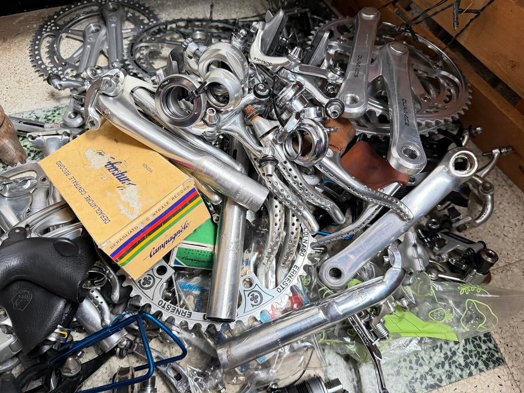 Pièces de vélo de route vintage Campagnolo, Shimano, Galli,., Enlèvement ou Envoi, Comme neuf