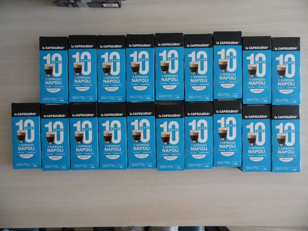 ESPRESSO NAPOLI 190 CAPSULES LA CAPSULERIE, Ophalen of Verzenden