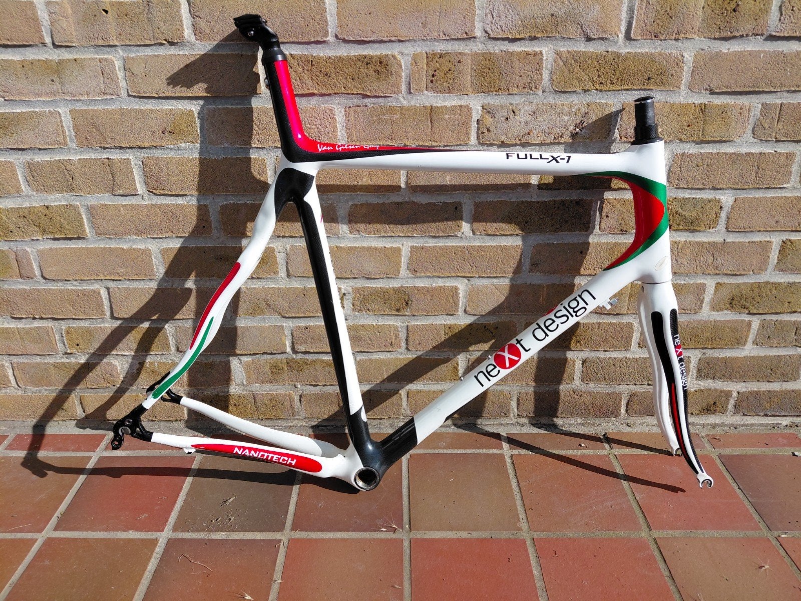 Carbon racefietsframe next design., Ophalen, Racefiets, Frame, Carbon