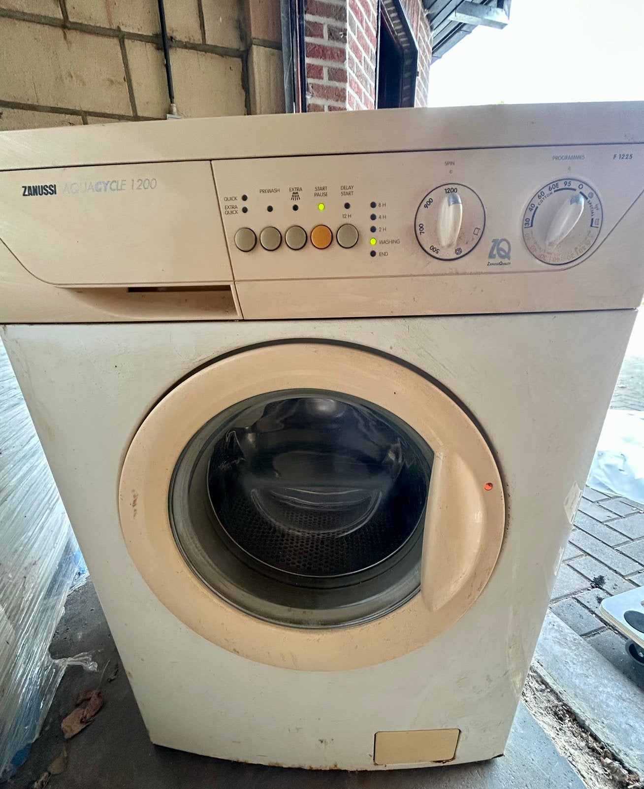 Zanussi Aquacycle 1200 WERKEND wasmachine, Enlèvement, Utilisé