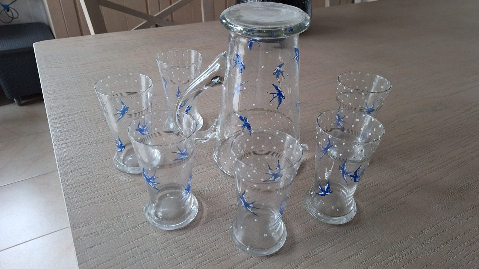 Glazenset met karaf, Enlèvement, Comme neuf