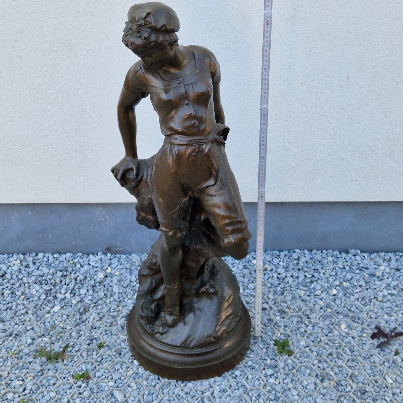 Paul Armand Bayard de La Vingtrie , 88cm , 30 kilo brons, Ophalen of Verzenden, Brons
