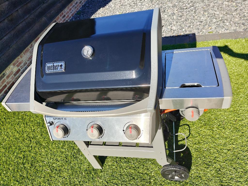 Gasbarbecues Weber Spirit II E-320 GBS gasbarbecue, Tuin en Terras, Gasbarbecues, Ophalen, Zo goed als nieuw, Weber