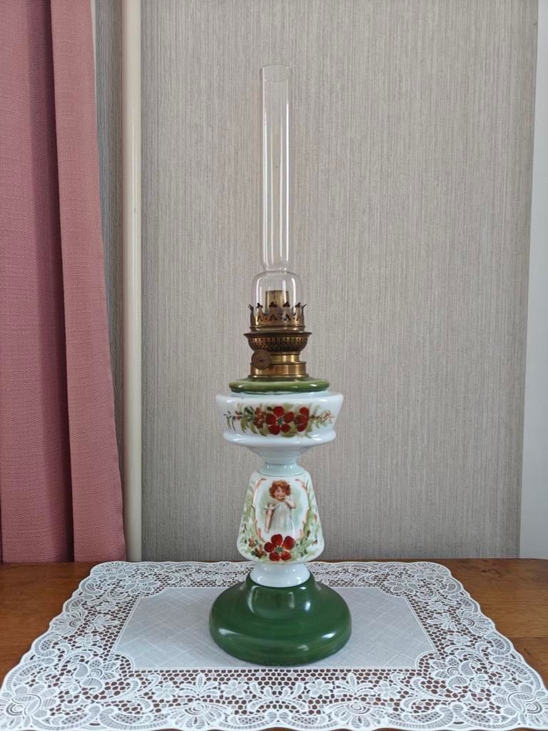 Oude olielamp, Ophalen