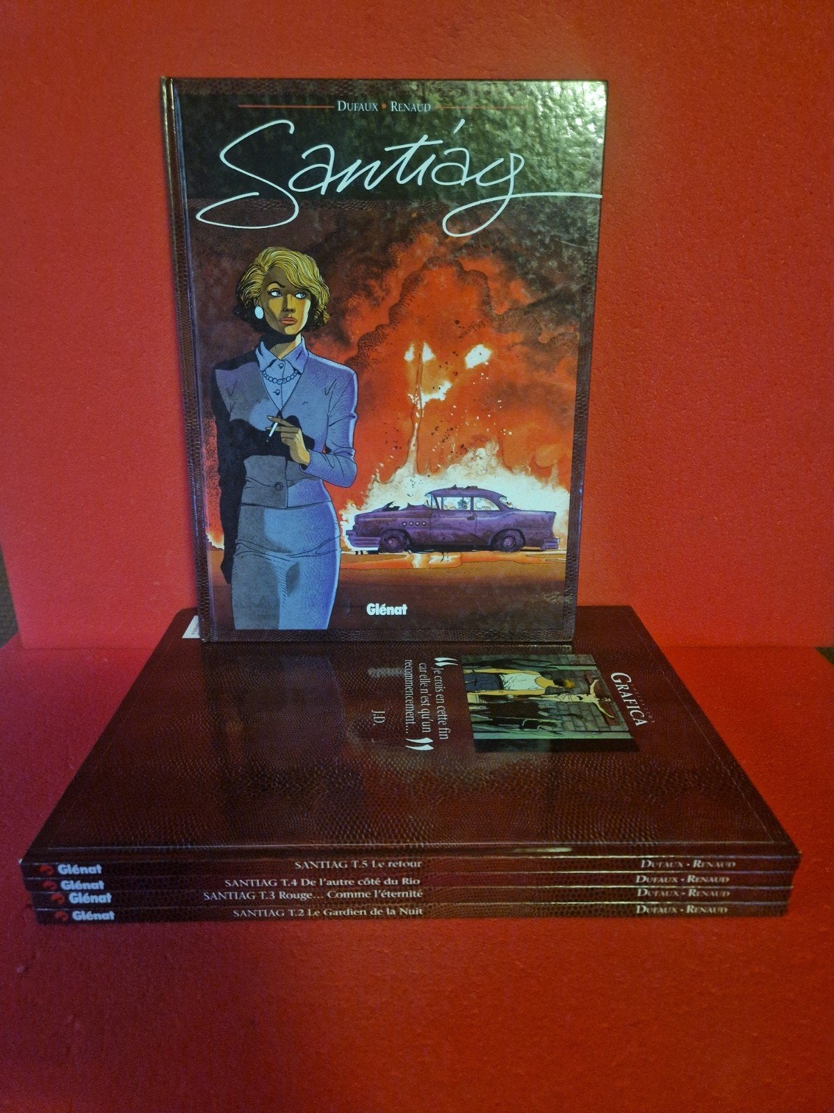lot de 5 bd santiag 1 à 5( intégrale de la série), Livres, Enlèvement ou Envoi