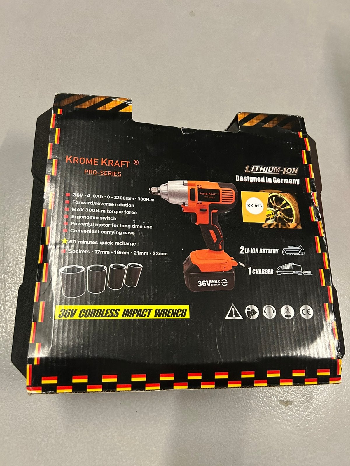 Slagmoersleutel accu, Ophalen, Zo goed als nieuw