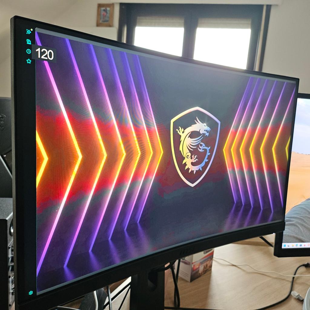 Moniteur de jeu incurvé MSI Optix G24C6P, 144 Hz, Informatique & Logiciels, Moniteurs, Gaming, HD, VA, Enlèvement