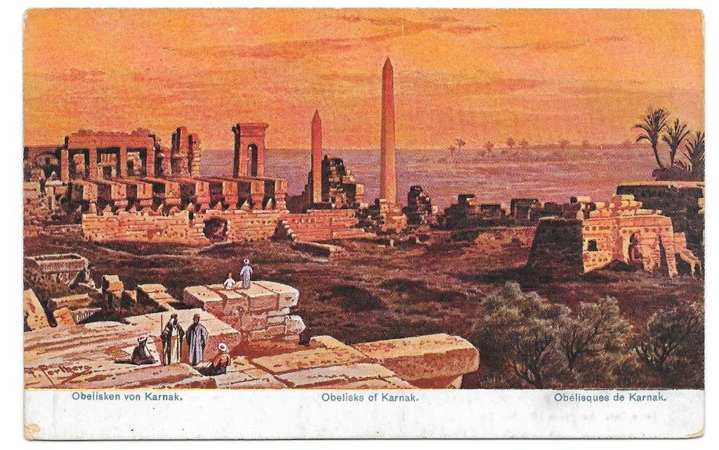 Obelisks of Karnak, Envoi, Non affranchie, Hors Europe
