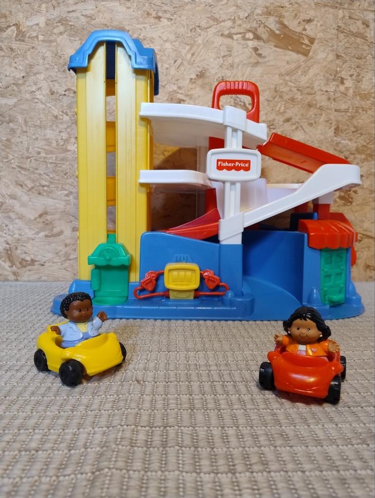 Garage Fisher Price vintage en bon état, Enlèvement