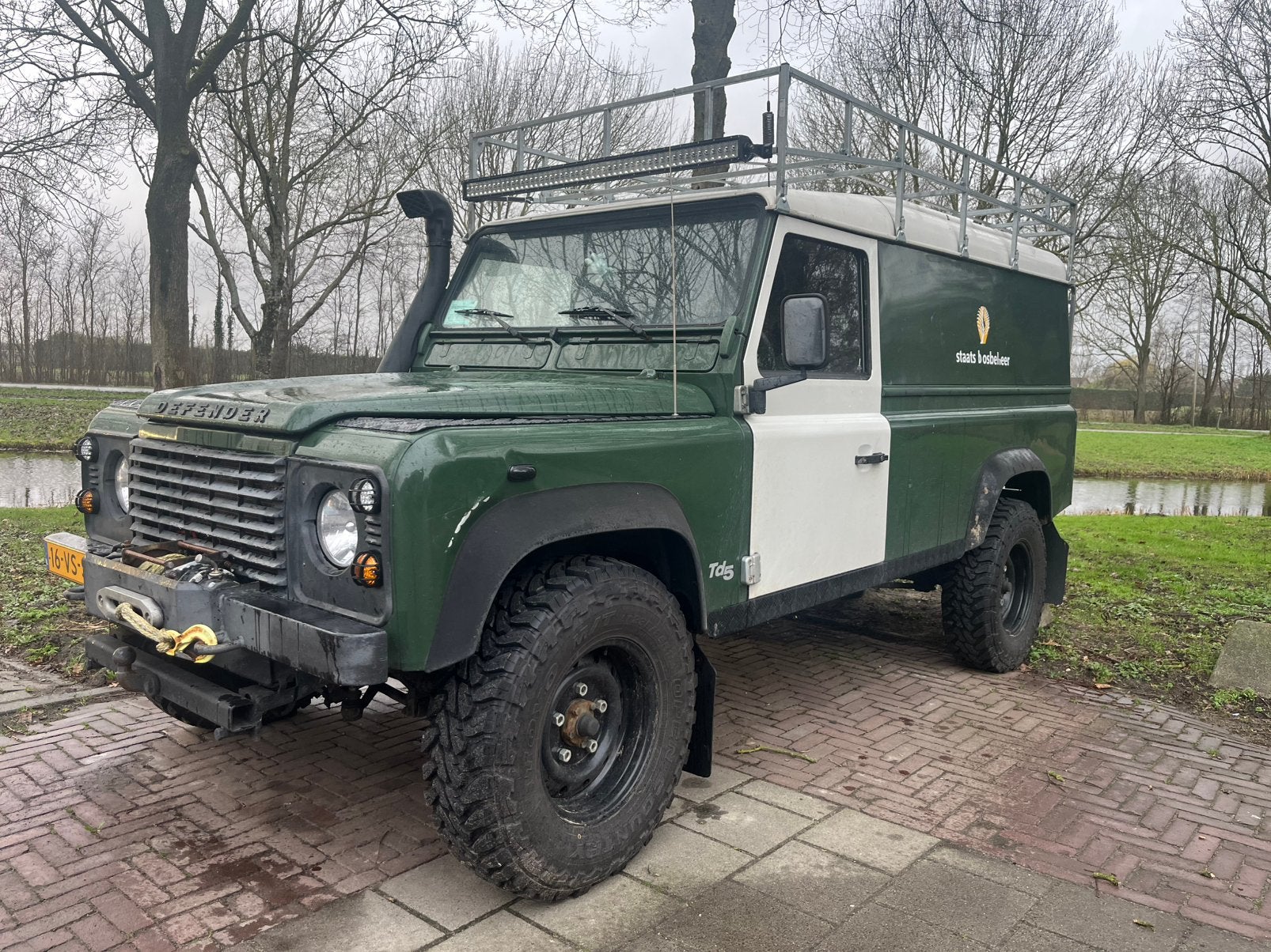 Landrover Defender 110 TD5, Auto's, Land Rover, Particulier, 4x4, Alarm, Android Auto, Apple Carplay, LED verlichting, Defender