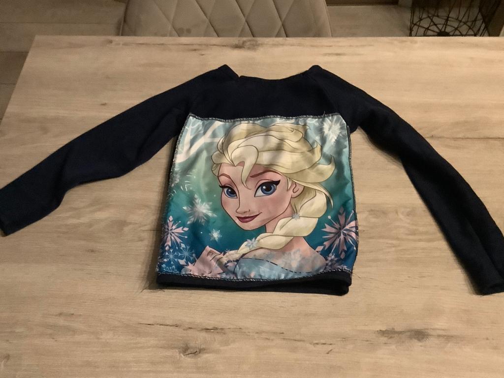 Disney Frozen meisjes trui (Maat 128), Meisje, Trui of Vest, Ophalen of Verzenden, Zo goed als nieuw