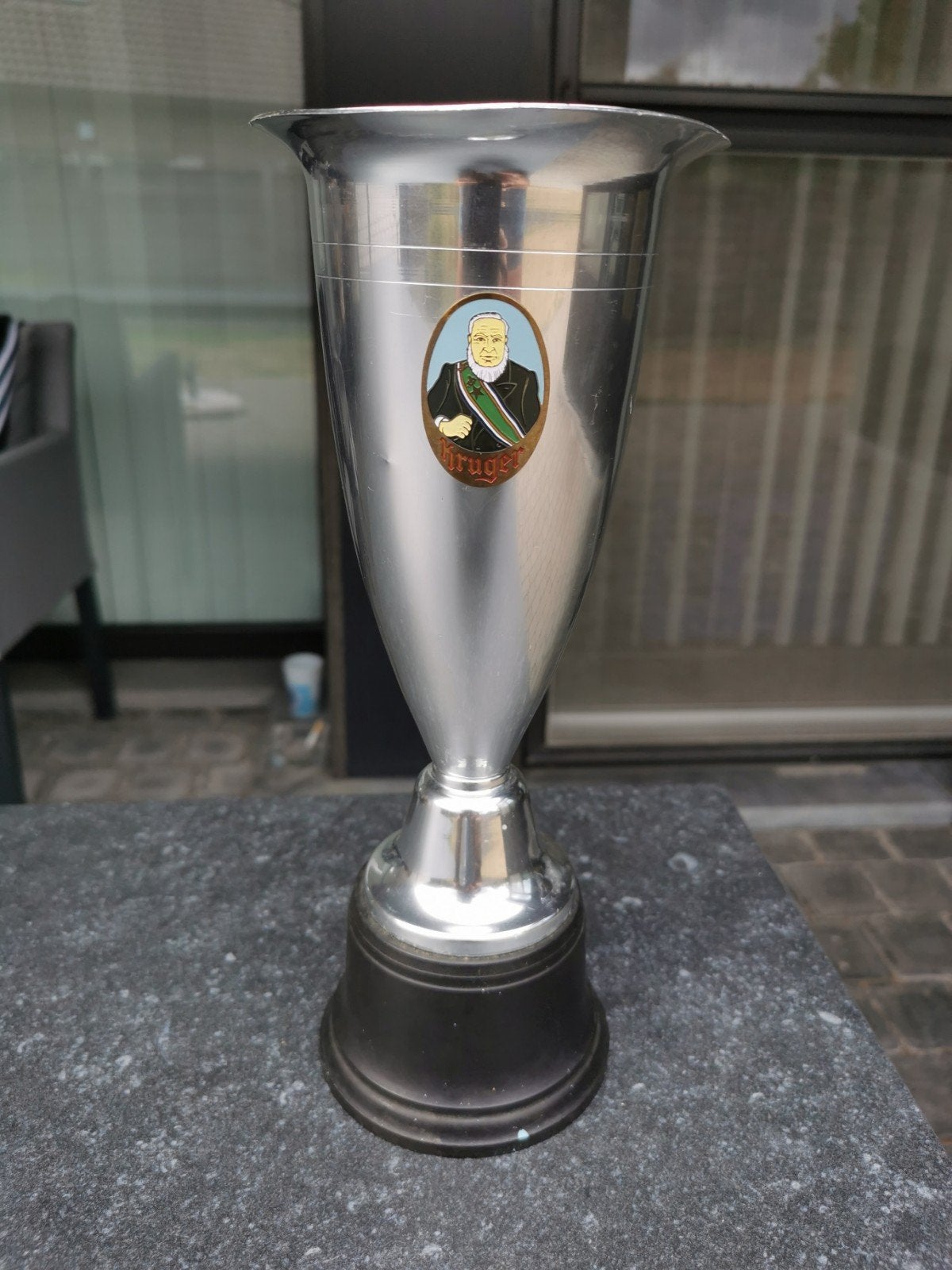 Kruger rétro beker Eeklo, Collections, Marques de bière, Enlèvement ou Envoi