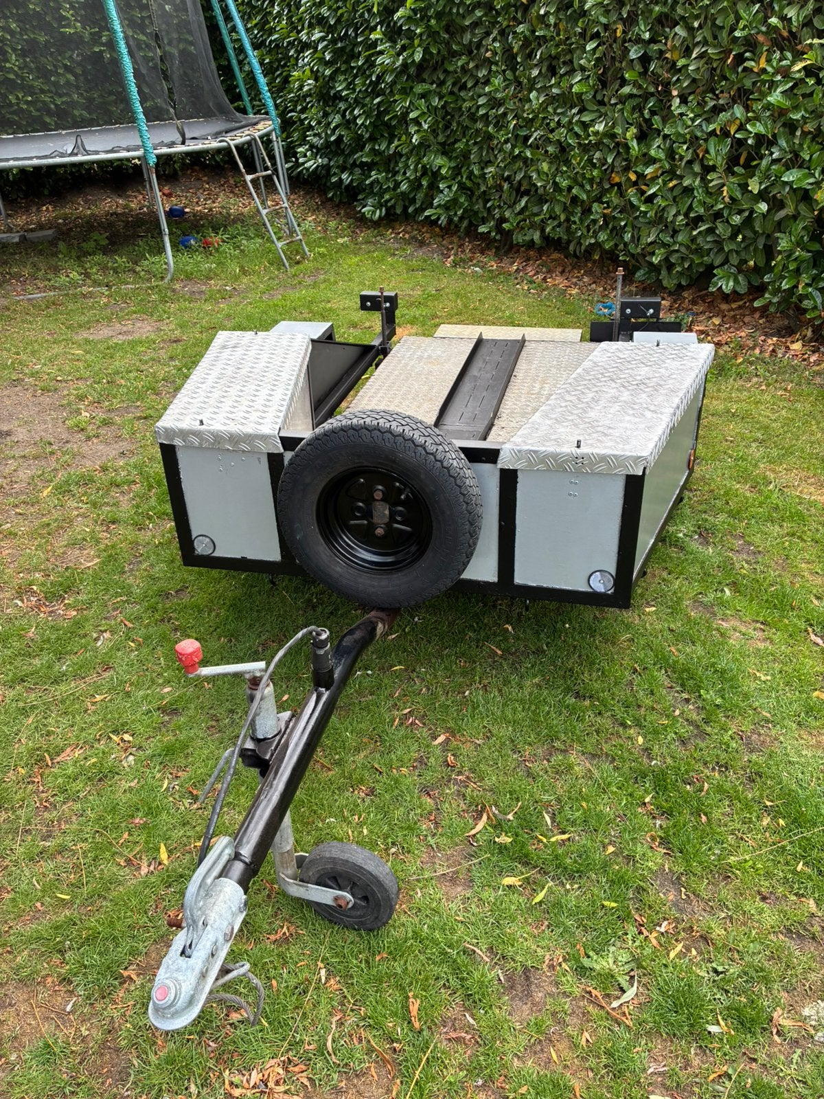 Moto /scooter aanhangwagen, Ophalen, Gebruikt