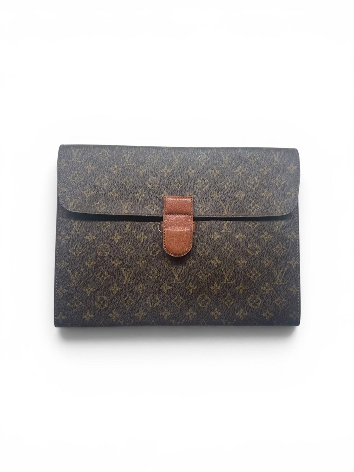 Louis Vuitton Monogram Poche Ministre Document Case (M53445), Bijoux, Sacs & Beauté, Accessoires Autre, Utilisé, Enlèvement ou Envoi