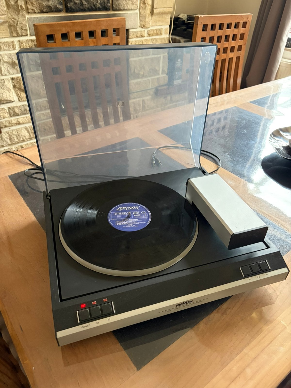Revox B795, Enlèvement, Utilisé, Tourne-disque