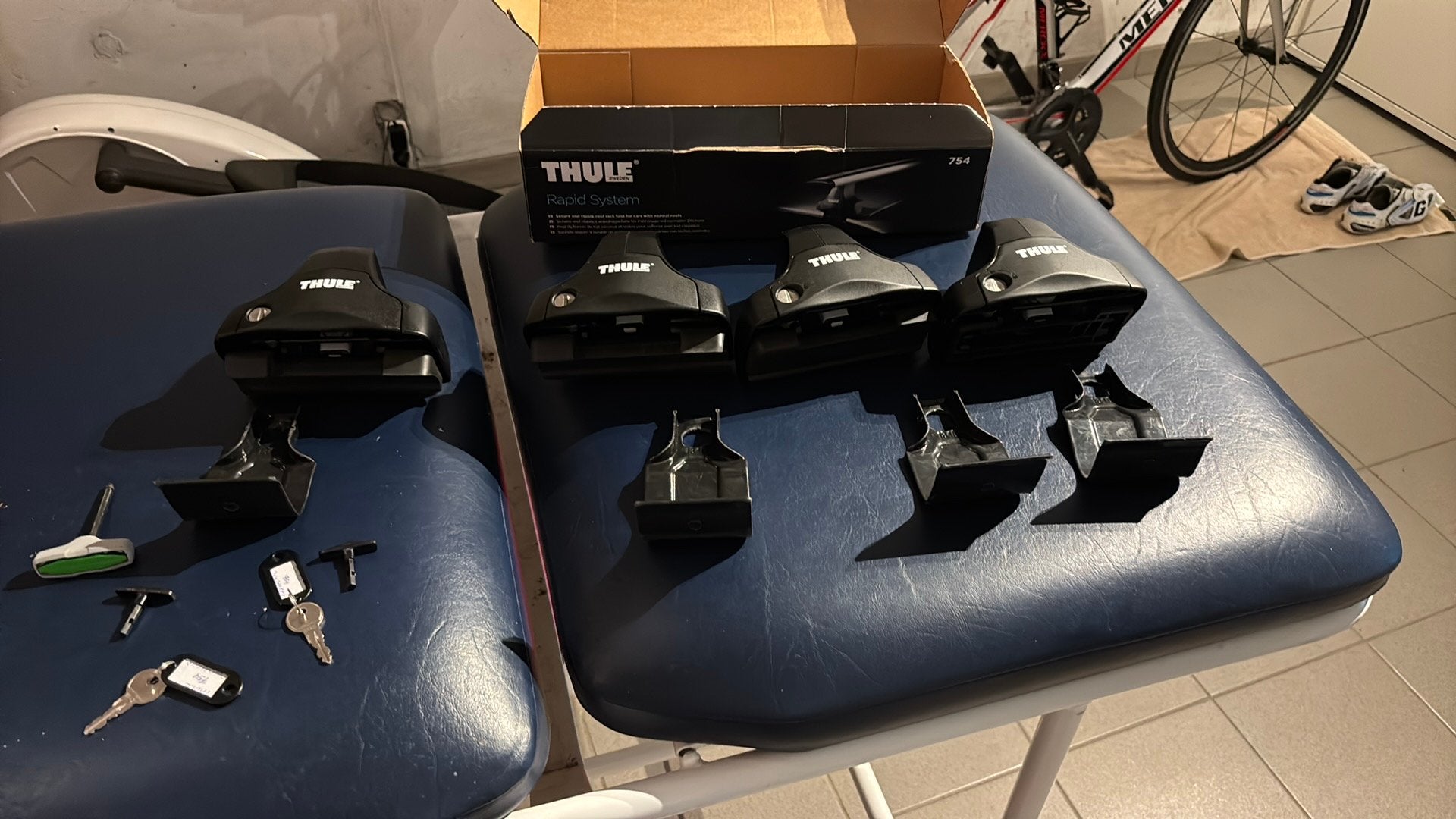 Thule Rapid System 754, Enlèvement, Utilisé