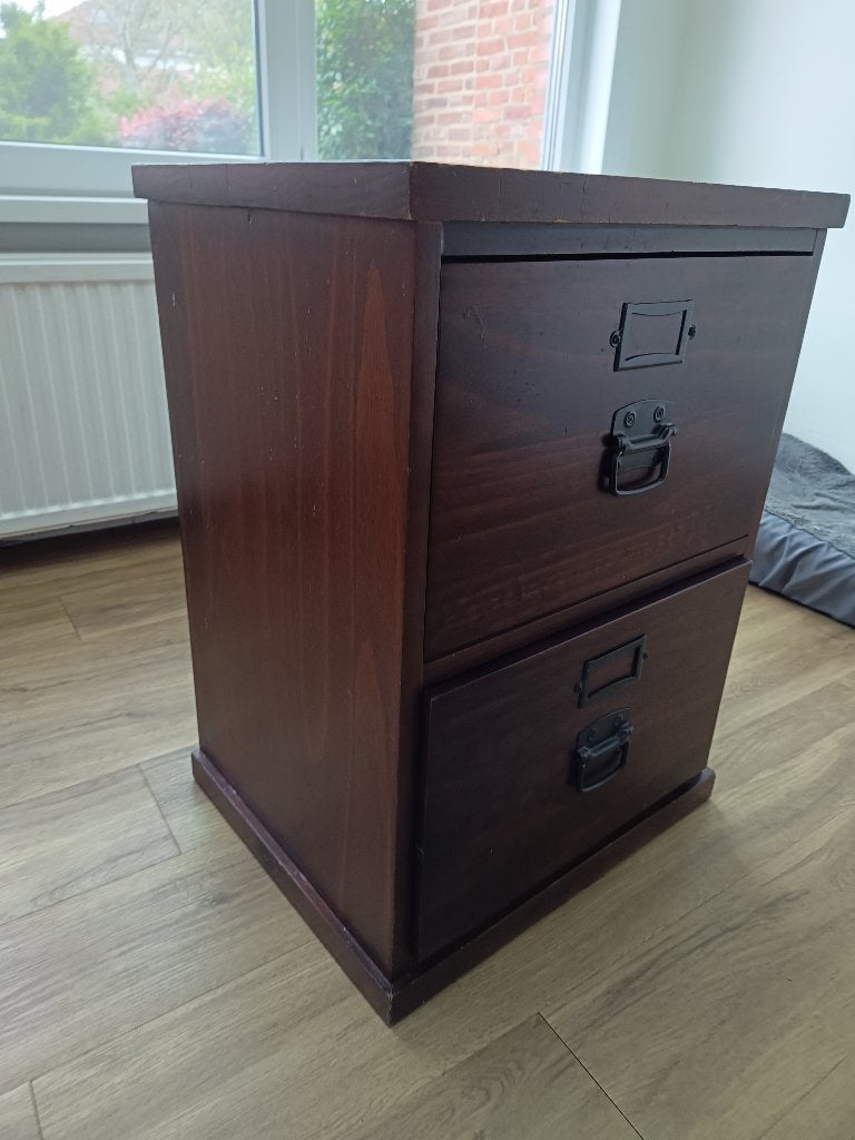 Kleine kast met 2 laden, Huis en Inrichting, Ophalen, Gebruikt