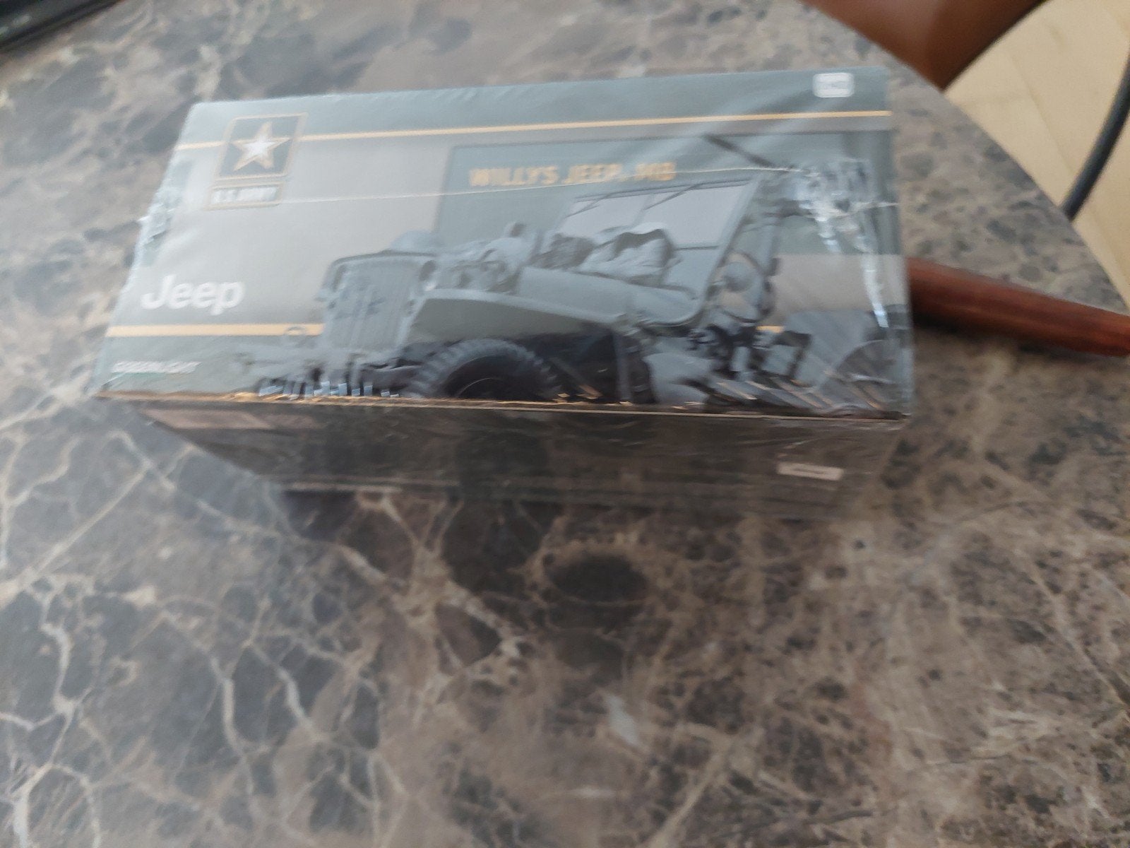 willys jeep MB, greeplijst, 1:43, Hobby en Vrije tijd, Modelauto's | 1:43, Ophalen of Verzenden, Overige merken