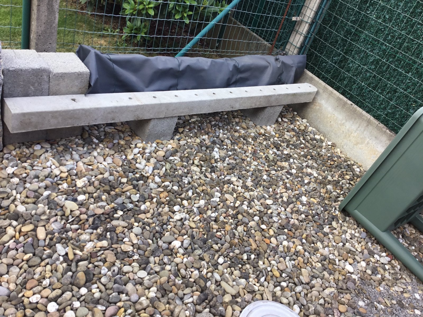 Weidepaal , betonpaal nieuw, Tuin en Terras, Ophalen, Zo goed als nieuw, Palen