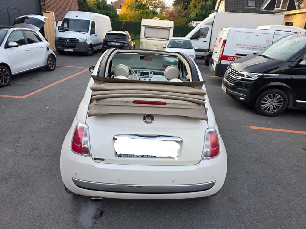 fiat 500 1.0beznine  export(handelar), Autos, Fiat, Particulier, 500C, ABS, Airbags, Air conditionné, Alarme, Ordinateur de bord