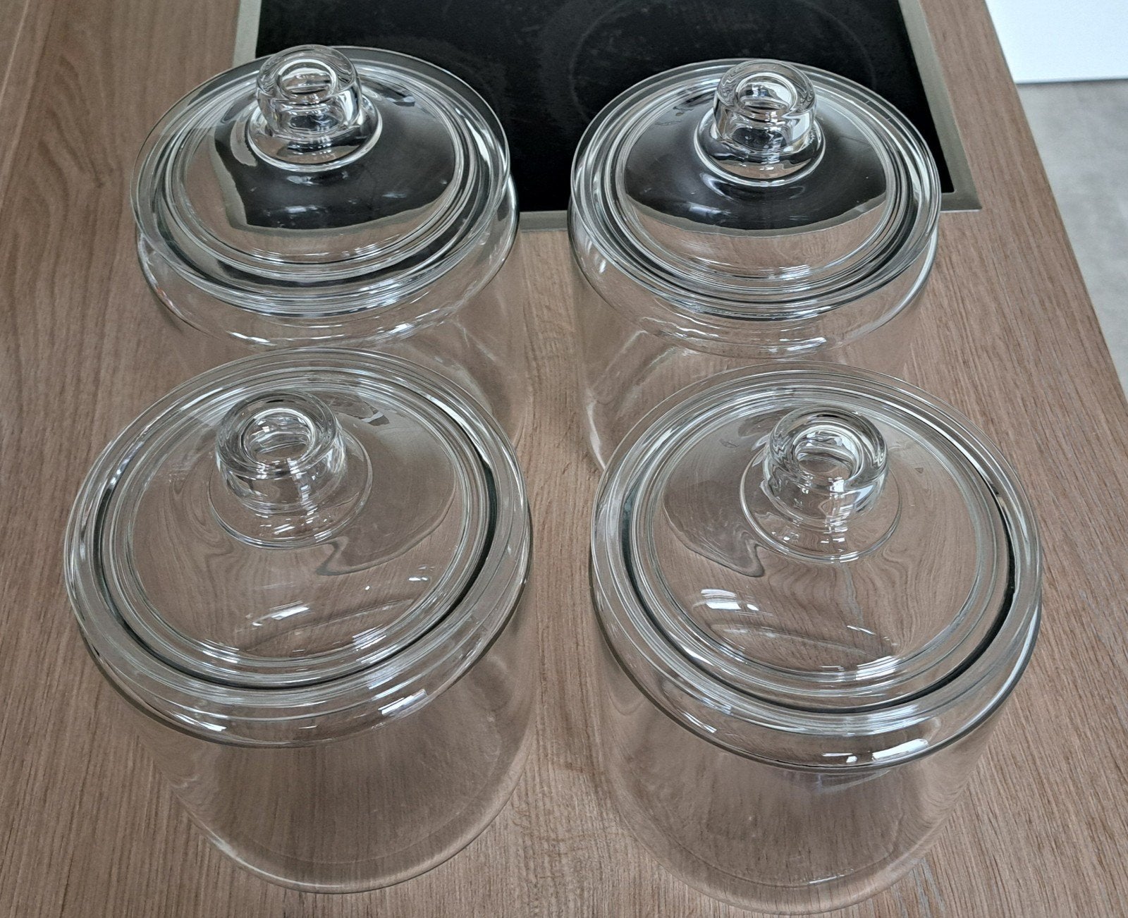 Set van 4 voorraadpotten, Maison & Meubles, Cuisine | Casseroles & Poêles, Enlèvement