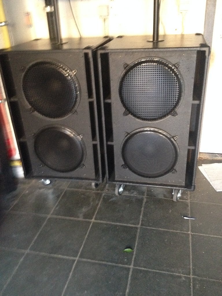 muziek boxen, Basreflex, Ophalen, Zo goed als nieuw, 150 watt of meer