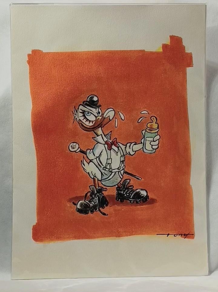 Kunstwerk Tony Fernandez - Clockwork Orange, Enlèvement, Aquarelle