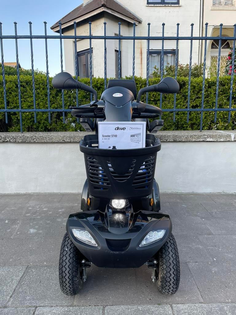 Scootmobiel Drive st4d voiturette électrique état neuf, Enlèvement ou Envoi, Pliant, Comme neuf, Fauteuil roulant électrique