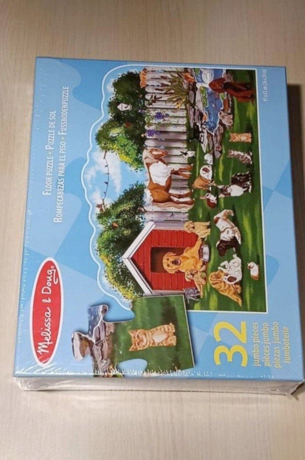 Melissa & doug nieuwe  puzzel 32 stuks
Verzenden kan met mee, Ophalen of Verzenden, Nieuw
