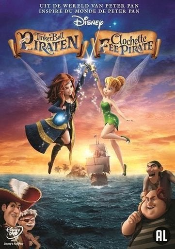 Disney TinkerBell en de Piraten (2014) Dvd, Gebruikt, Animatie, Nederlands, Ophalen of Verzenden