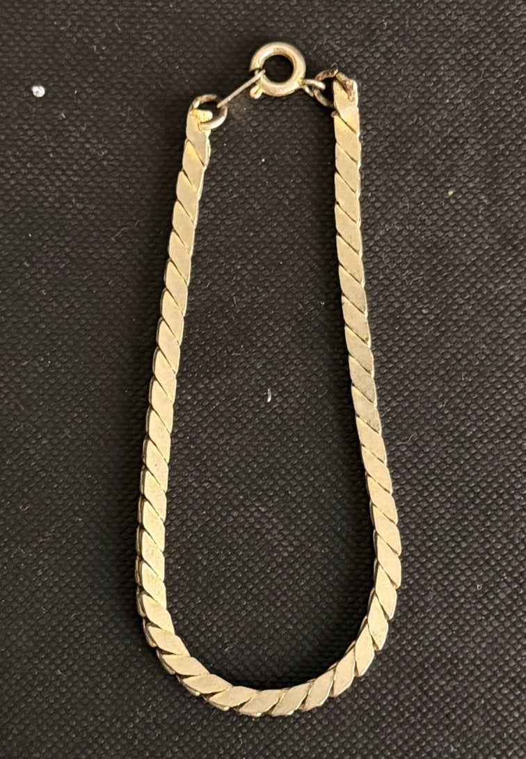 Antiek zilver armband, Ophalen of Verzenden, Zo goed als nieuw, Zilver