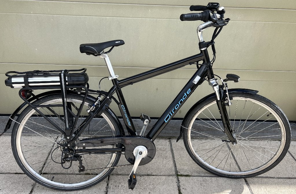 Gironde elektrische herenfiets, Fietsen en Brommers, 51 tot 55 cm, Ophalen, Zo goed als nieuw