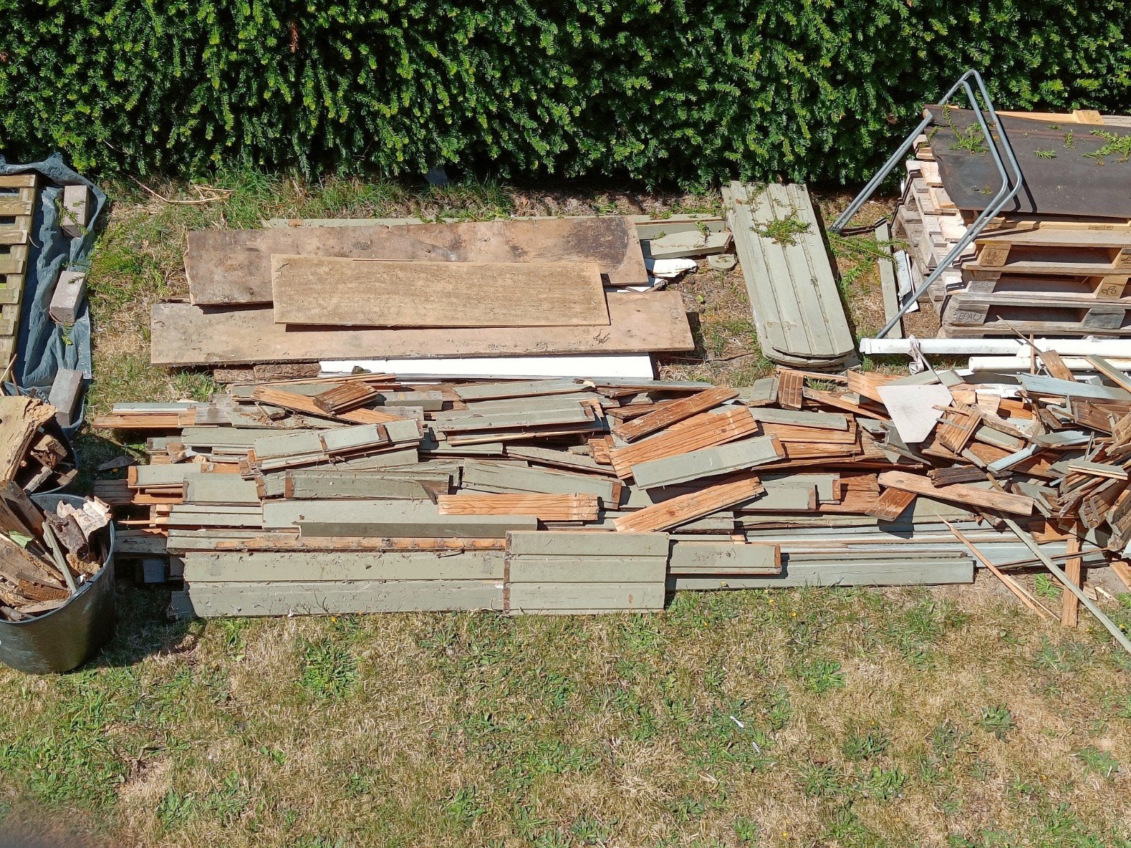 gratis hout, Tuin en Terras, Brandhout, Ophalen