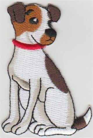 Hond stoffen opstrijk patch embleem #5, Verzenden, Nieuw