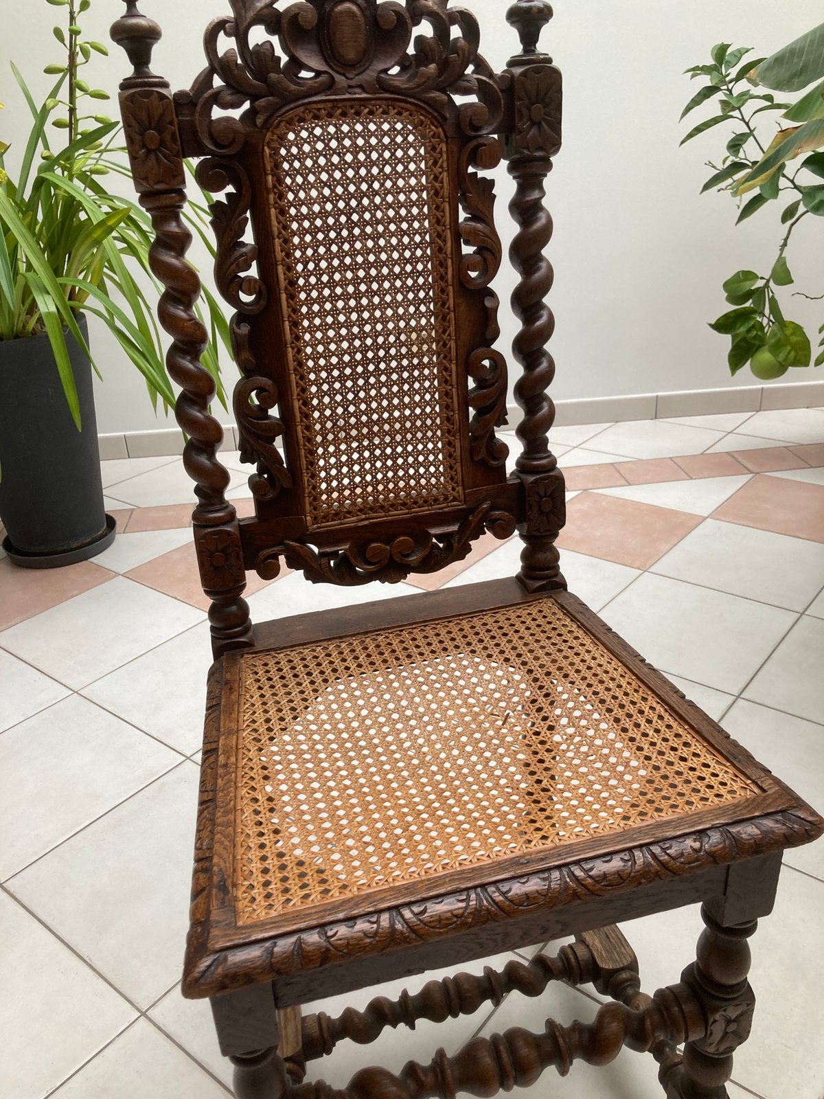 6 vlaamse renaissence stoelen, Antiek en Kunst, Ophalen