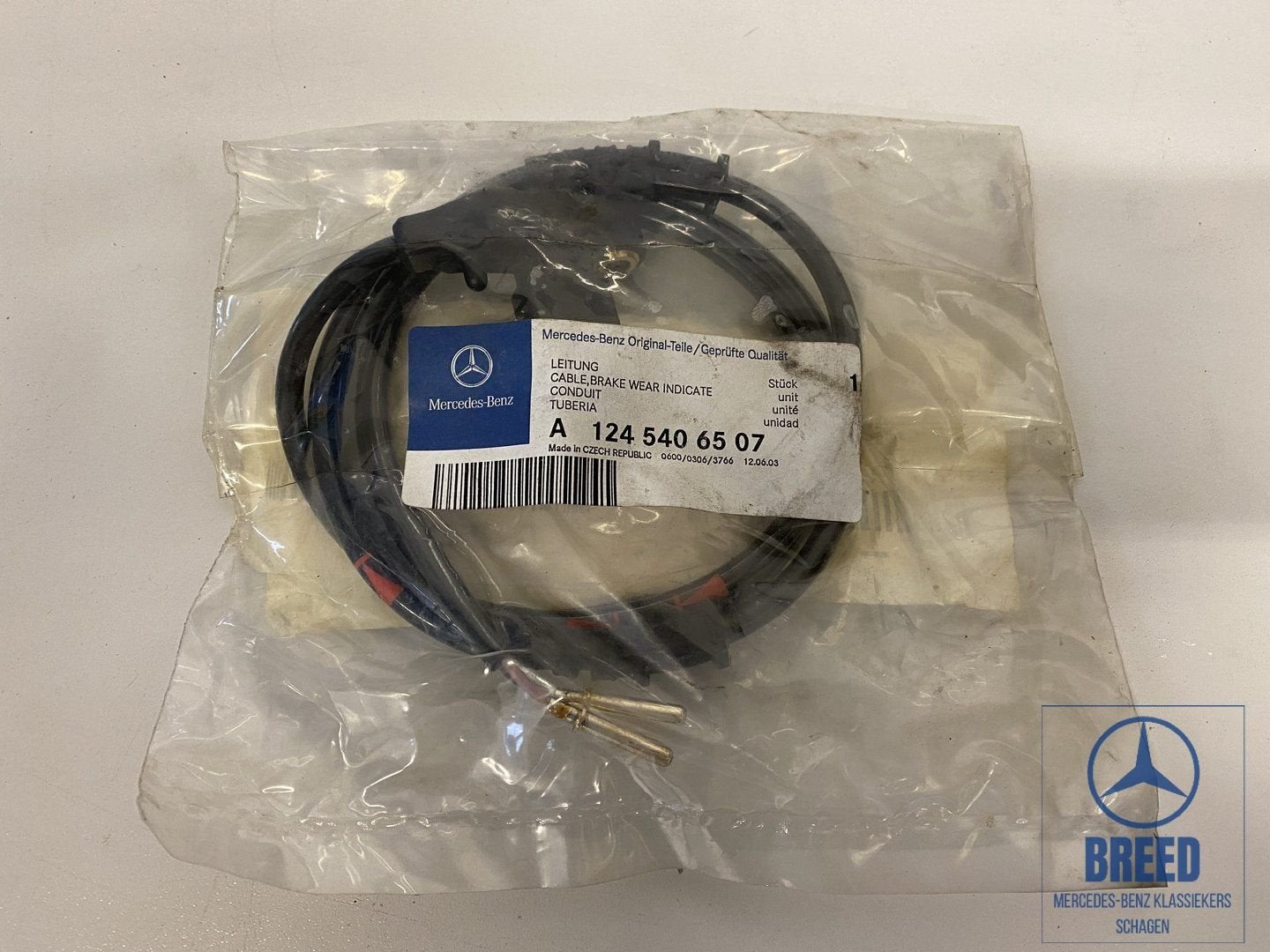 NOS remslijtagesensor rechts voor Mercedes-Benz W124 4-Matic, Neuf, -, -, Enlèvement ou Envoi