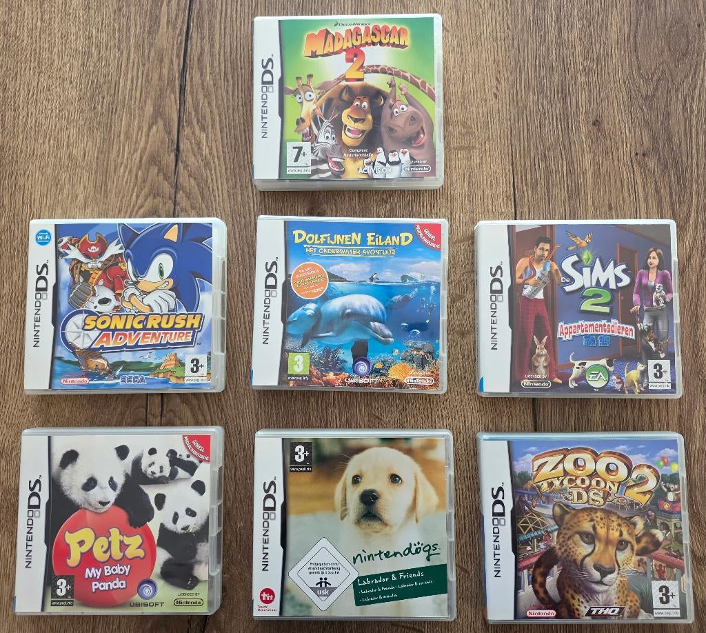 Allerlei Nintendo DS Games, Games en Spelcomputers, Games | Nintendo DS, Gebruikt, Avontuur en Actie, 1 speler, Vanaf 7 jaar, Ophalen of Verzenden
