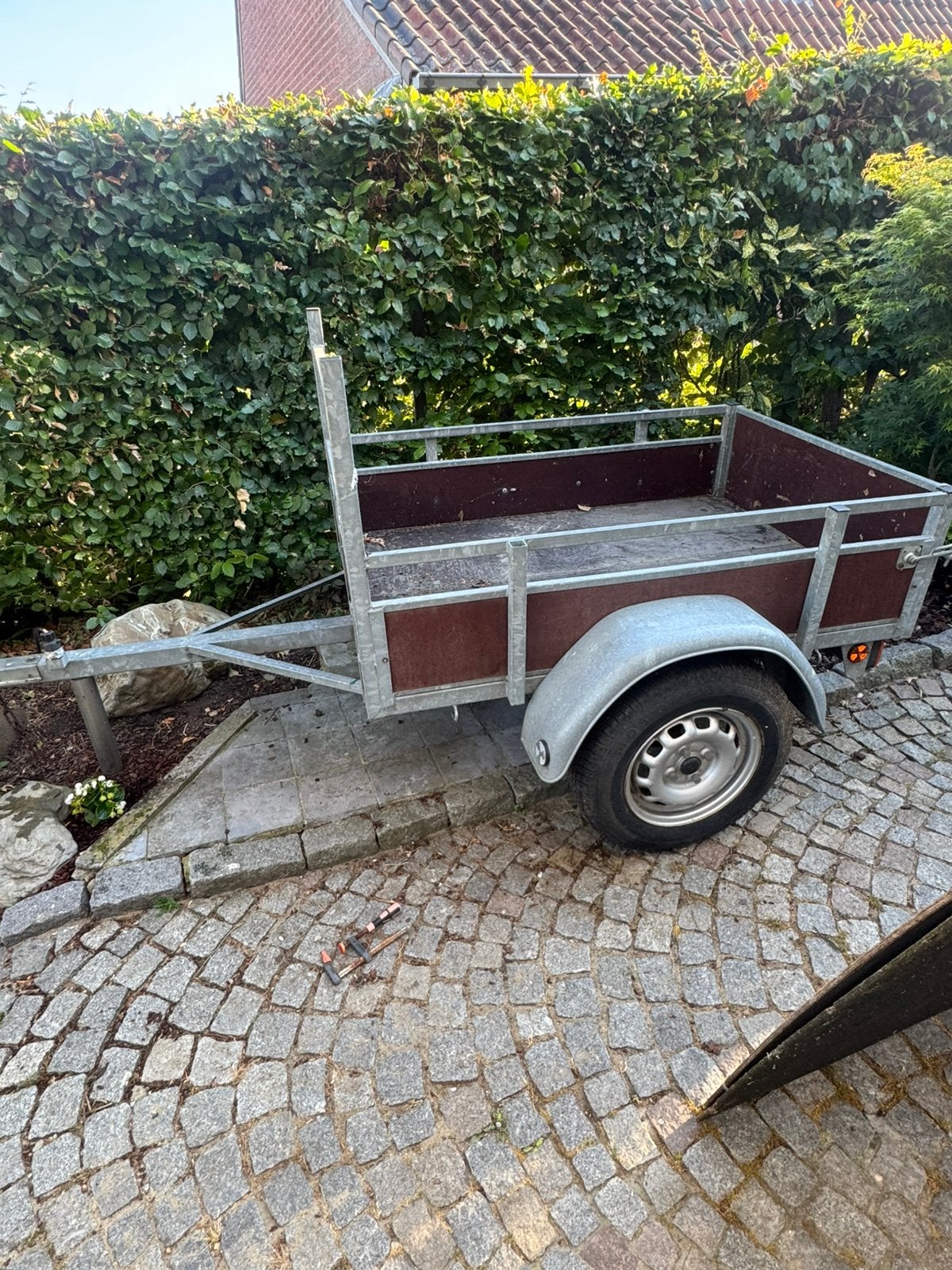 Aanhangwagen van 750 kg in zeer goede staat., Ophalen, Zo goed als nieuw