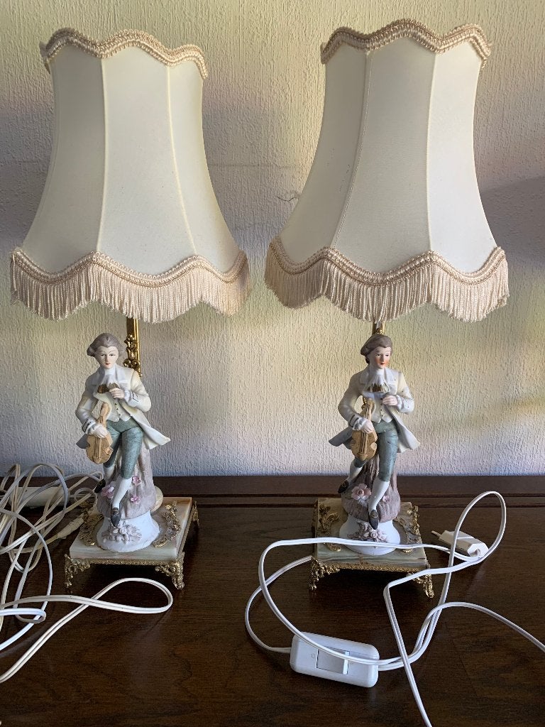 Capodimonte nachtlampjes, Antiek en Kunst, Ophalen
