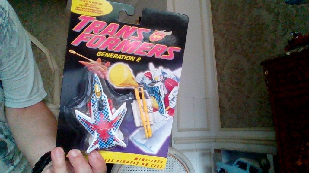 Transformers decepticon G2 space case faucon !!, Enlèvement