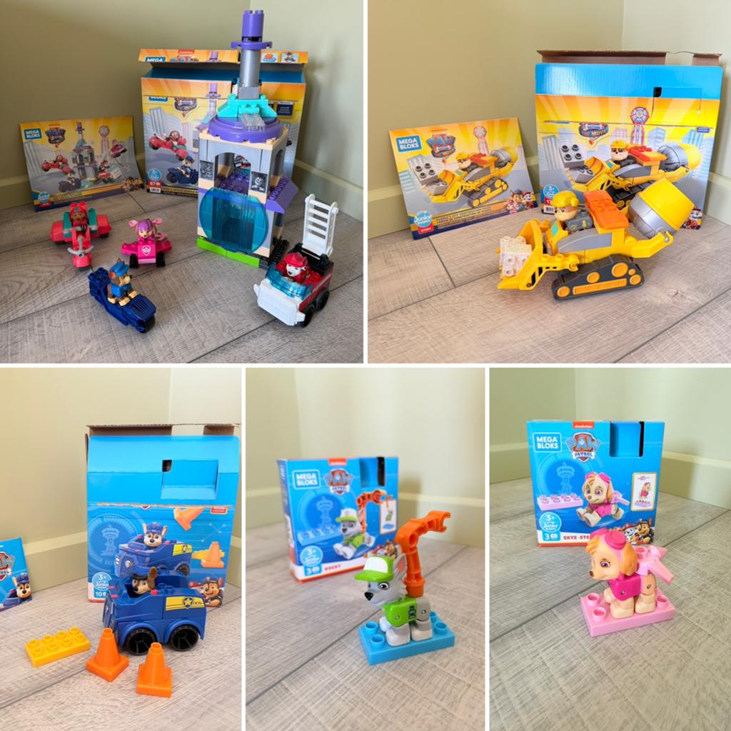 Lot Paw Patrol Mega Bloks, Ophalen, Gebruikt
