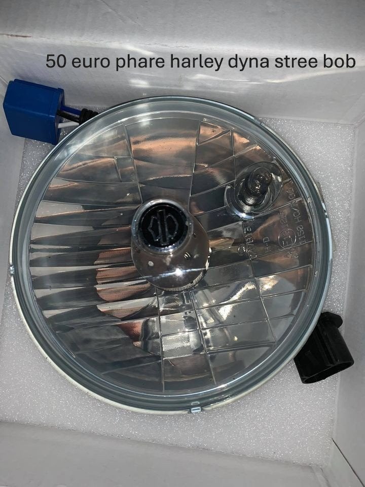 PHARE HARLEY 50 EURO ET AUTRES PIECES, Enlèvement, Utilisé