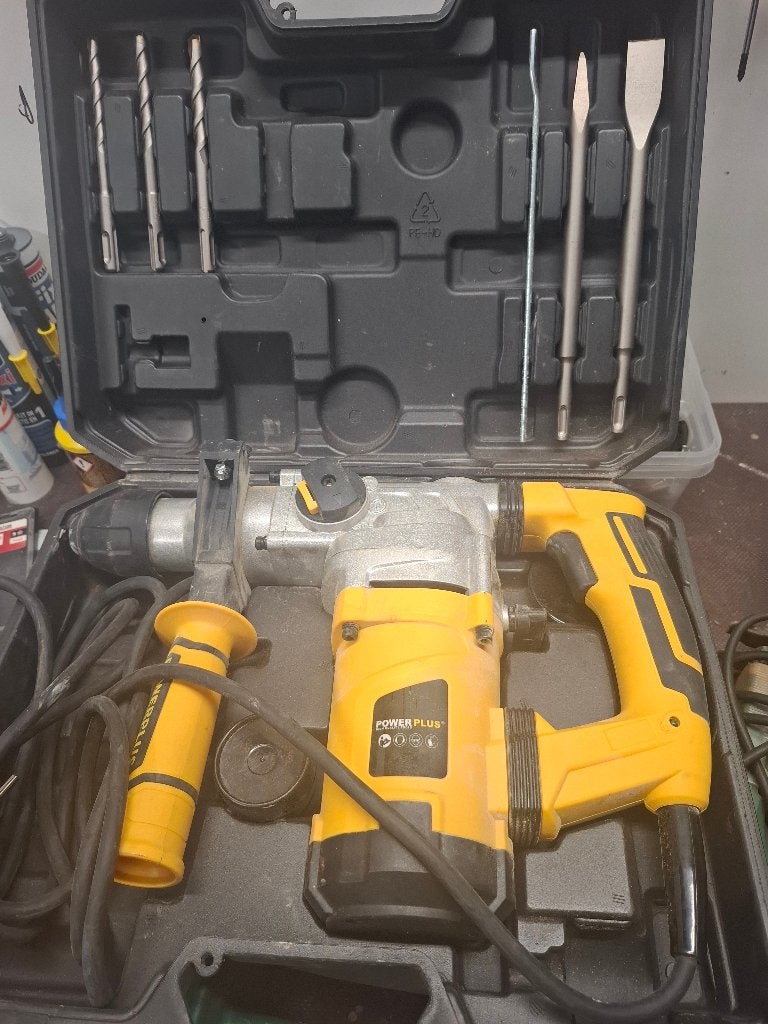 Klopboormachine POWERPLUS, Ophalen, Zo goed als nieuw, Machine, Overige merken