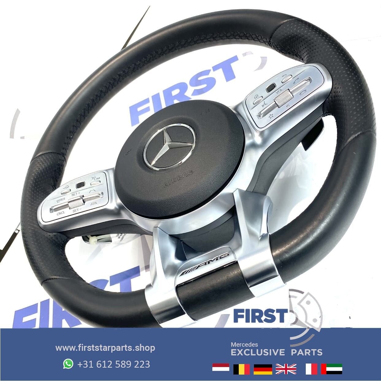 2021 AMG STUUR + AIRBAG A35 A45 CLA45 C63 E63 GLC63 GLE63 GT, Gebruikt, -, Ophalen of Verzenden, -