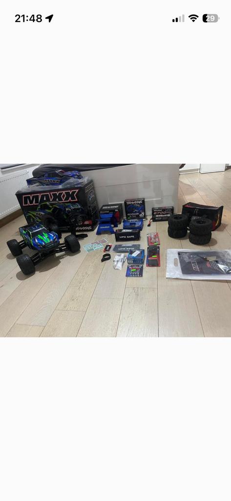 Traxxas maxx, Ophalen, Zo goed als nieuw