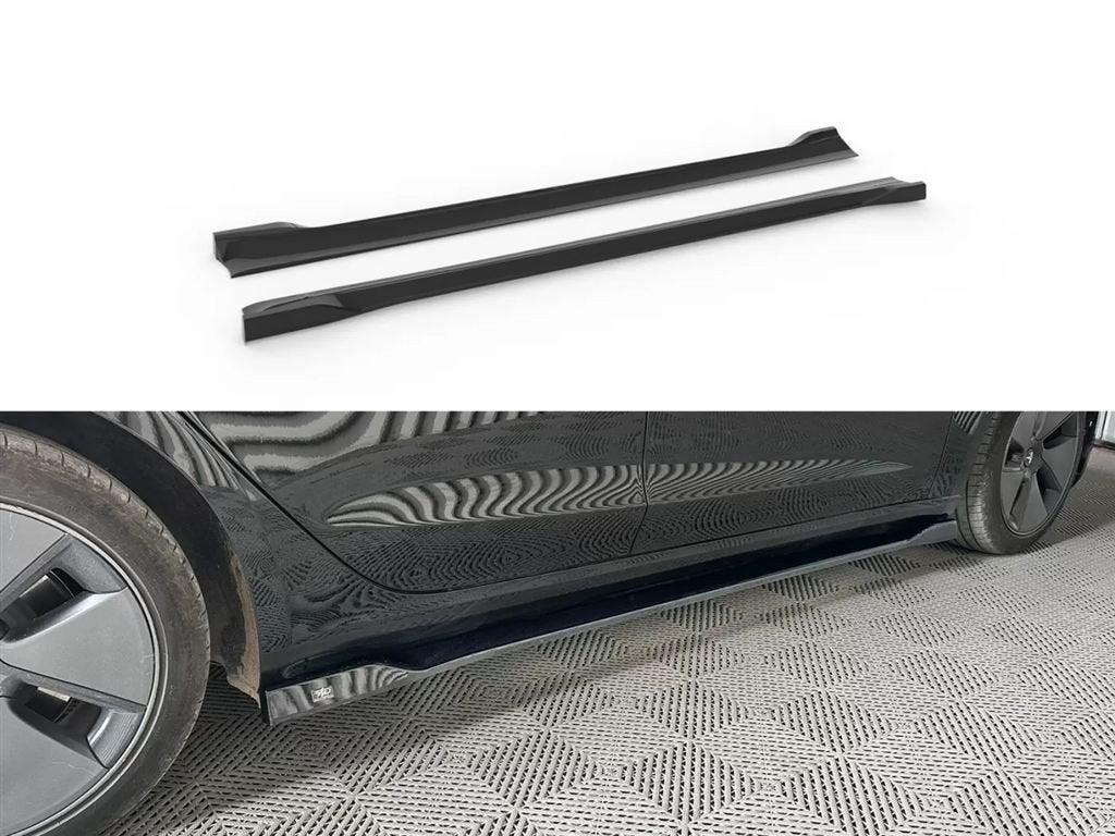 Tesla Model 3 MK1 - Sideskirts Extensions, Ophalen of Verzenden