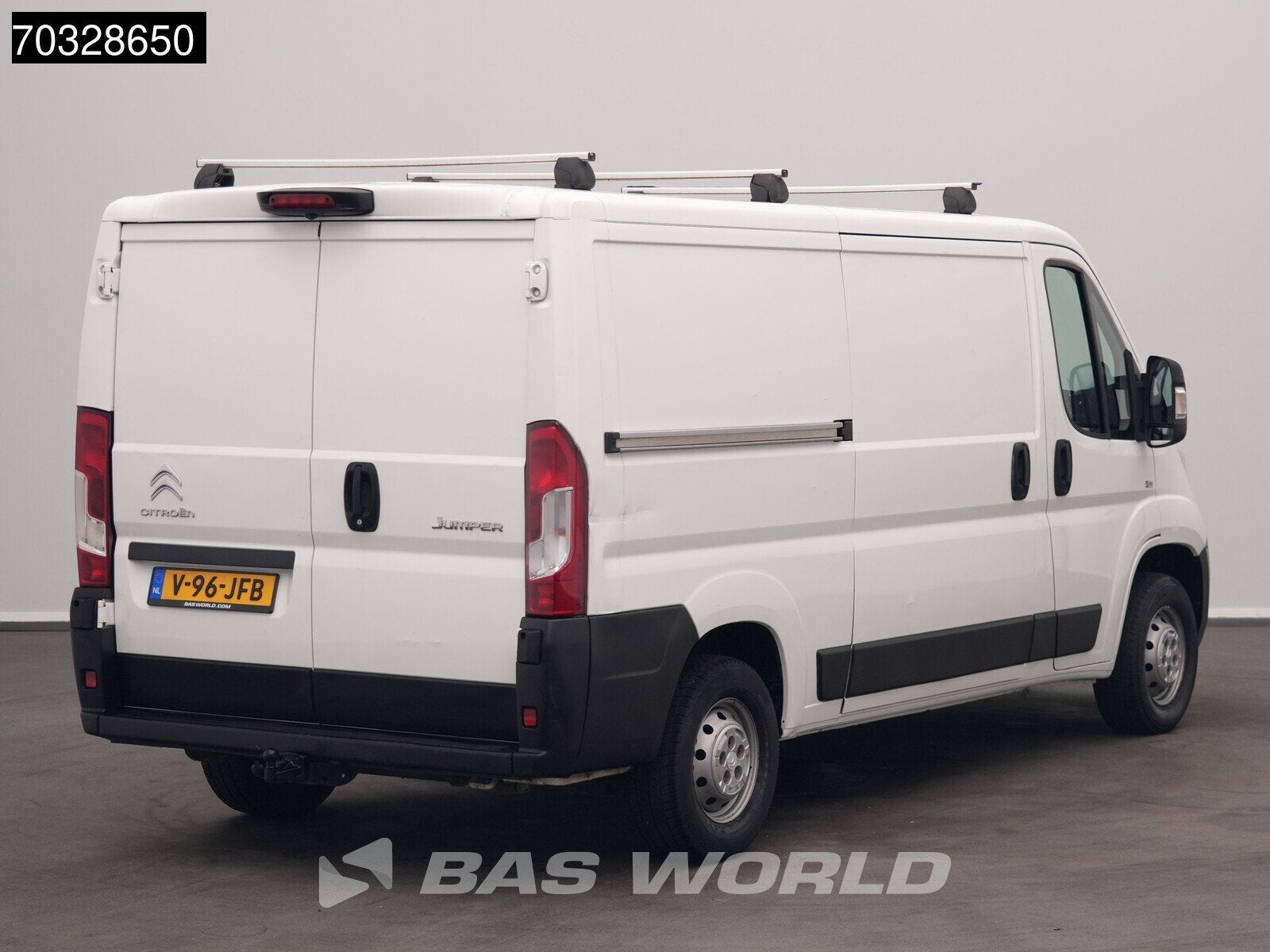Citroën Jumper 130pk L2H1 Trekhaak Airco Cruise Camera Impe, Dealer onderhouden, Stof, Gebruikt, Euro 6