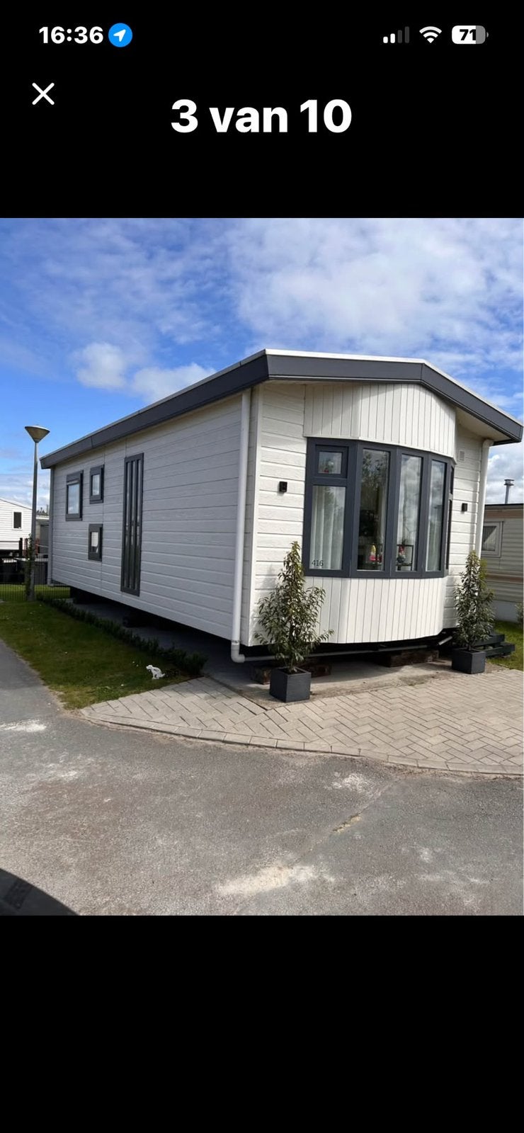 Chalet te koop in knokke-heist, Caravans en Kamperen, Tot en met 2