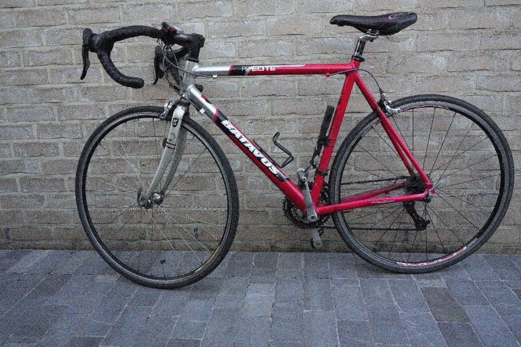 Batavus RR Elite koersfiets, Fietsen en Brommers, Fietsen | Racefietsen, Ophalen, 28 inch, Gebruikt, Velgrem